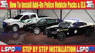 How To Install Add-On Police Vehicle Packs & ELS | #lspdfr #gta5