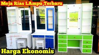 Meja Rias Minimalis !! Meja Rias Lampu Terbaru || Rian Mebel