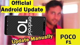 Manually Update/upgrade POCO F1 to Android 10  MIUI 11.0.6.0