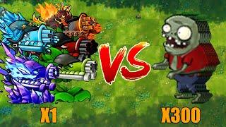 PVZ 1 Fusion Challenge!! 1 Plants Fusion VS 30000 Imp - Who Will Win?