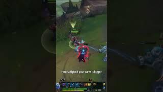 #shorts How to Use a Bigger Wave to Kill a Hard Opponent (Shen vs Darius) #leagueoflegends #shen