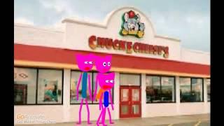 peppa turns fancy restaurant into chuck e cheese's