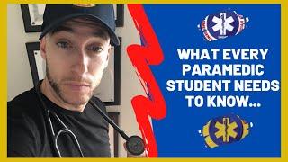 What Every New Paramedic Student Needs To Know... (Prepare For Medic School Tips & Advice)