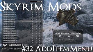 Skyrim Mods #32: AddItemMenu - Ultimate Mod Explorer