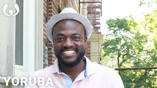 WIKITONGUES: Jide speaking Yoruba