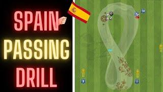 World Cup Drills | Spain Passing Drill | Qatar 2022