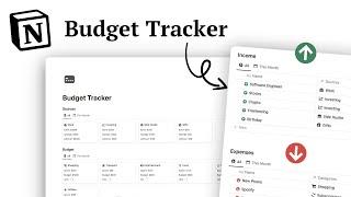 Notion Budget Tracker Template Tour (FREE Download)