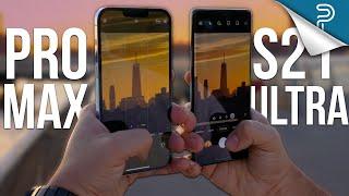 iPhone 13 Pro Max VS Galaxy S21 Ultra - So UNFAIR!