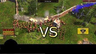 Age of Empires III - Aztec vs Russia