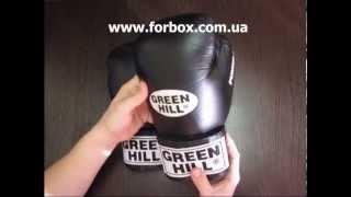 боксерские перчатки Punch 2 Green Hill интернет магазин www.forbox.com.ua