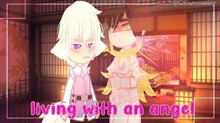 Living with an angel  gacha club (omegaverse)