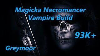 Magicka Necromancer PVE Build 93.7K+(Greymoor)