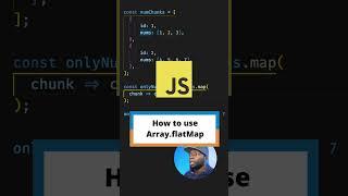 How to use Array flatMap in JavaScript