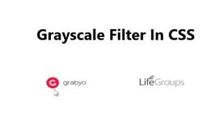 How To Use Grayscale Filter with HTML and CSS | Web Development 2024