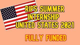 RIPS Summer Internship in United States 2021