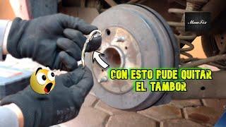 Como cambiar frenos traseros (tambor)en un Nissan Sentra (b16-2011) DIY rear drum brake