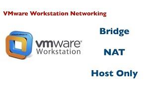 How to configure VMware workstation Networking  BRIDGED , NAT , HOST ONLY