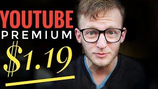 $1.19 for YouTube Premium - Fifty Second Friday