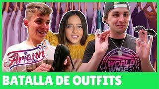 Batalla de Outfits - Dalas Review VS César Abril - Tour por closet de LIZY_P -hermana de 10 años