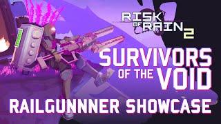 Risk of Rain 2: Survivors of the Void – Railgunner Survivor Showcase