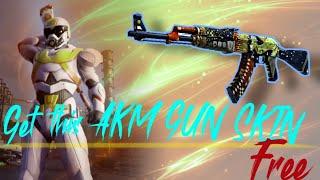 PUBGMOBILE AKM GUN SKIN ,FREE AKM GUN SKIN