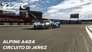 Alpine A424 - Circuito di Jerez de la Frontera