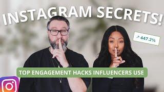 INSTAGRAM SECRETS + HACKS: How to increase Instagram engagement and get more sales