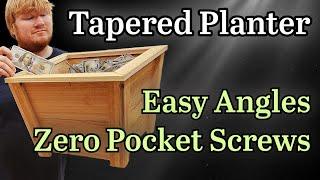 The $6 Planter! - Free Plans! -Low Cost High Profit - Make Money Woodworking