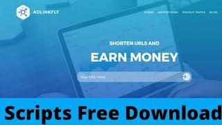 AdLinkFly nulled scripts Free Download | URL shortener scripts Free Download