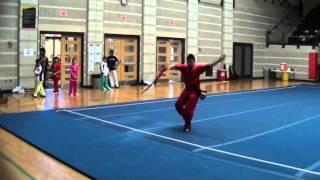 Nicholas Broad Sword Gold   Terps Wushu 2016