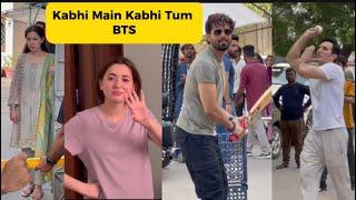 Kabhi Main Kabhi Tum Episode 17 | Hania amir | Fahad Mustafa | behind the scenes | ARY digital drama