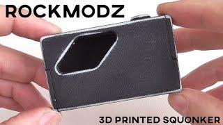 ROCKMODZ MECHANICAL SQUONK BOX MOD - 18650 3D PRINTED - POLYAMIDE - UK BF MOD