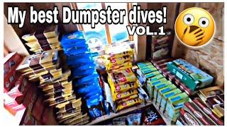 MY BEST DUMPSTER DIVING SCORES! THIS IS CRAZY!  (VOL.1)