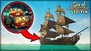 LOOT STACKING on the BLACK PEARL in Sea of Thieves