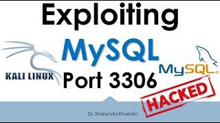 Exploiting MySQL port 3306 | Kali Linux - Metasploitable2 | Lab