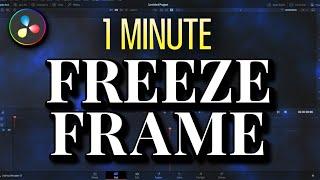How to Freeze Frame in DaVinci Resolve 18