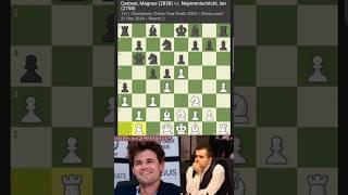 Magnus Vs Nepo, World chess Tour, 2024|Checkmate Chronicles| #chess #chessgame #chesstactics