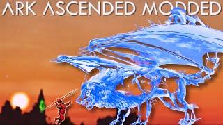 Taming a Ghost Manticore & Potion Compy Hunt! Ark Omega Ascended Mod E32