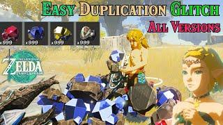 NEW EASIEST and QUICKEST item DUPLICATION glitch in Tears of The Kingdom (All versions)  Max 999!