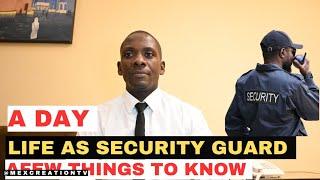 A DAY IN  LIFE OF SECURITY GUARD IN QATAR VERY IMPORTANT  THINGS TO KNOW / MEXCREATIONTV