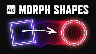 How to Morph Shapes in After Effects!