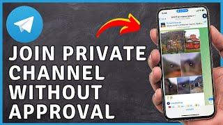 How to Join Telegram PRIVATE Channel Without Admin Approval | Telegram Tutorial