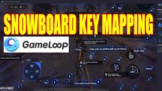 Snowboard Key Mapping in Gameloop Emulator for COD MOBILE