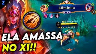 A RAINHA DO X1 - FREYA GAMEPLAY | Mobile Legends