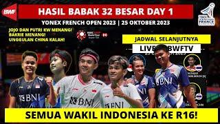Hasil French Open 2023 Hari ini Day 2/R32: 5 WAKIL KE R16 I  Yonex French Open Badminton