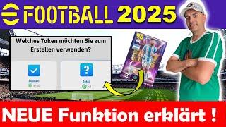 eFootball 2025 ️ NEUE FUNKTION erklärt  SO funktionieren die NEUEN Booster Token + Booster Cards !