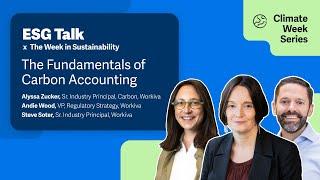 The Fundamentals of Carbon Accounting // The Week in Sustainability x ESG Talk