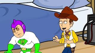 Buzz look an alien but poorly done in GoAnimate