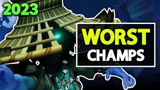 [OUTDATED] Top 5 Worst Champions in Paladins - Season 6 (2023)