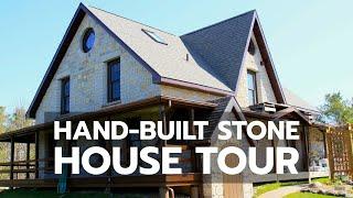 Hand-Built Stone House Tour